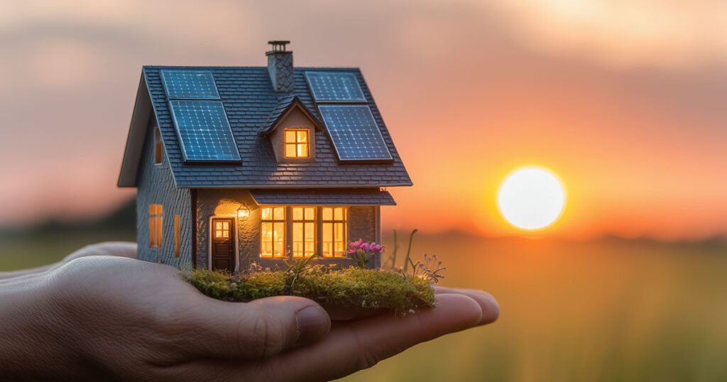 Solar energy for small homes