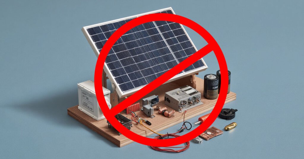 Fine for Off-Grid Solar Energy