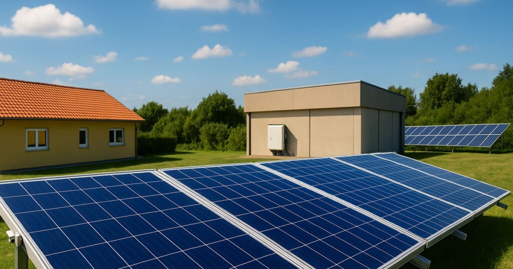 Kit energia solar 1000 kwh/mês​