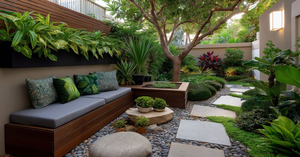 Ideias para um jardim pequeno