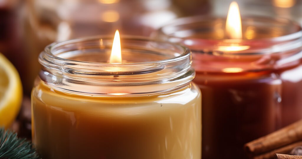 homemade candles